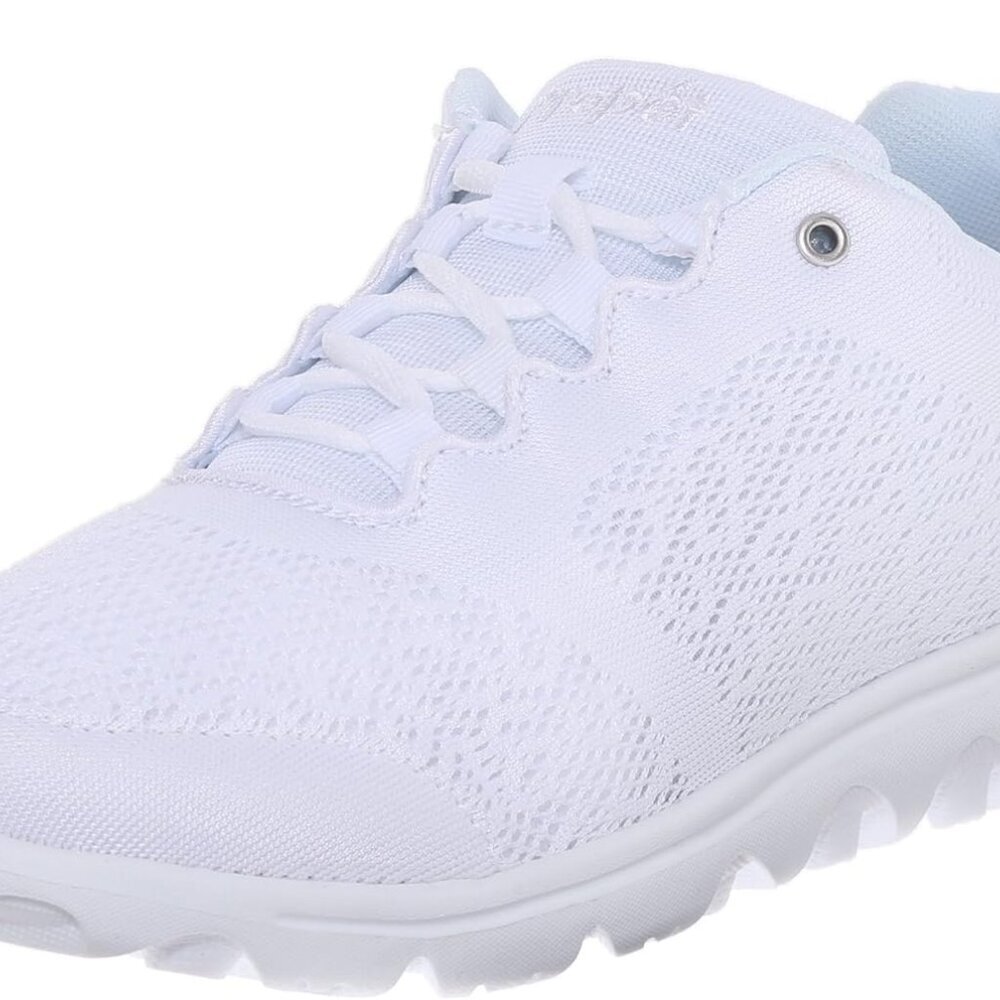 Women's TravelActiv Lace Up Sneakers Casual Breathable Mesh Comfort Size 8